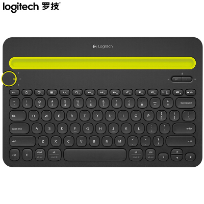 罗技（Logitech）K480 键盘 无线蓝牙键盘 办公键盘 女性 便携 超薄键盘 笔记本键盘 黑色/白色