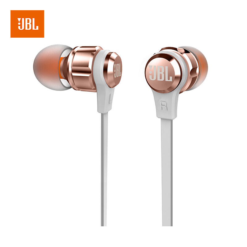 JBL T180A 立体声入耳式耳机 耳麦 运动耳机 带麦可通话 游戏耳机