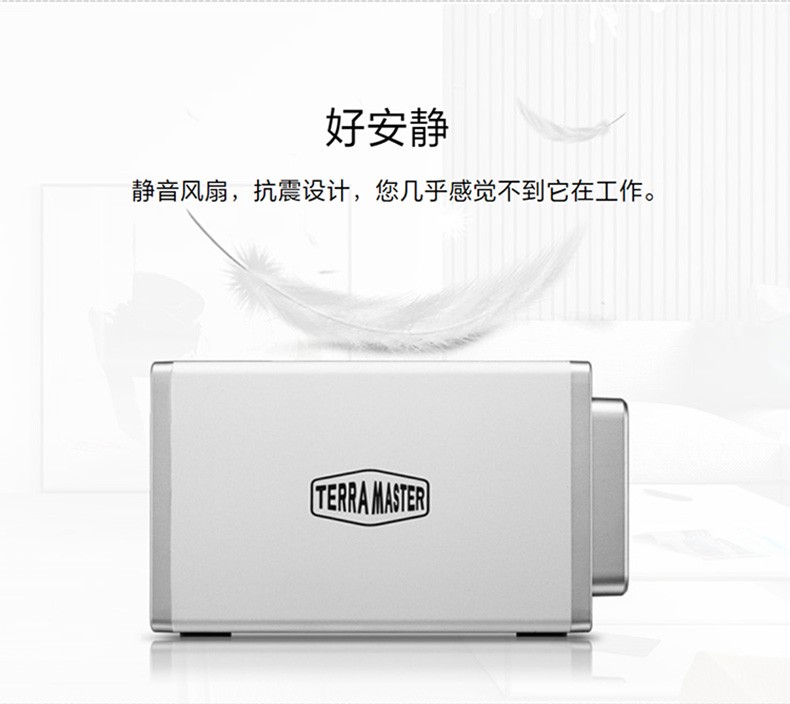 铁威马（TerraMaster）D2-310 双盘RAID磁盘 阵列盒 阵列柜 Type-c硬盘盒（非NAS网络存储云存储）