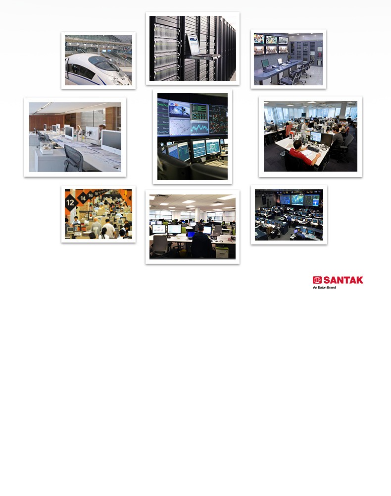 山特（SANTAK）C2K 在线式UPS不间断电源 稳压服务器机房电脑停电后备电源2000VA/1600W