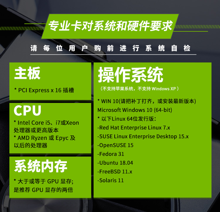 NVIDIA RTX A6000 48G GDDR6 科学可视化/大型数据处理/深度学习