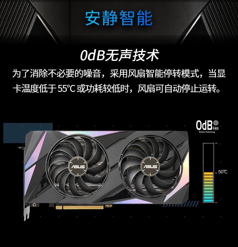 3060华硕显卡 ATS-RTX3060-O12G-GAMING 巨齿鲨系列电竞游戏专业独立显卡