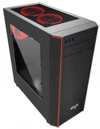 视频剪辑主机 i5-12400F 华硕板 16G内存 西数SN770-500G NVIDIA T400专业渲染显卡 双风扇散热 侧透大箱 雷柏键鼠