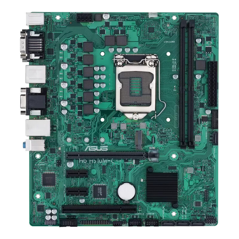 华硕主板 PRO H510M-C-CSM 行业专供主板 支持10代/11代Intel处理器