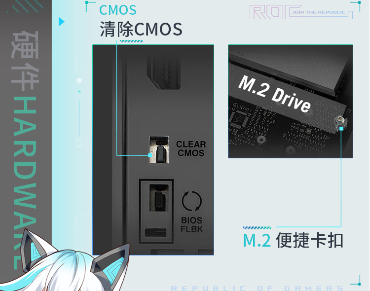华硕玩家国度ROG STRIX Z790-A GAMING WIFI D4/D5吹雪主板支持DDR4 CPU 13900K/13700K（Intel Z790/LGA 1700）