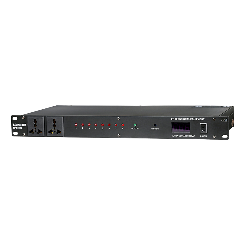 得胜（TAKSTAR）EPO-802N 电源时序器 8路控制使用方便 会议室舞台演出 KTV工程安装功能厅