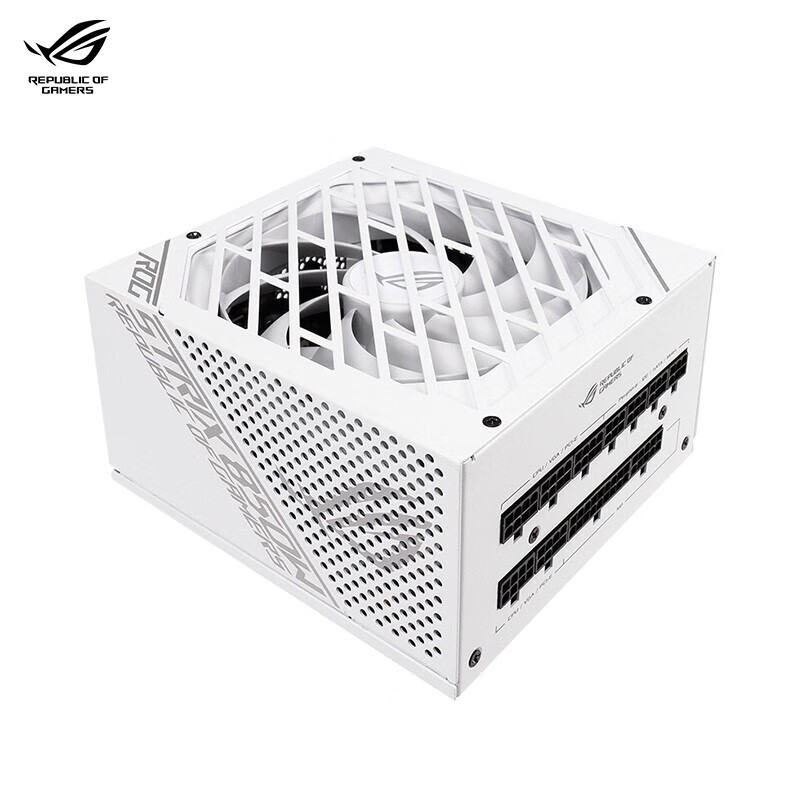 华硕（ASUS）ROG STRIX 850W 雪鹰 白色 金牌全模组电源双路供电/日系电容