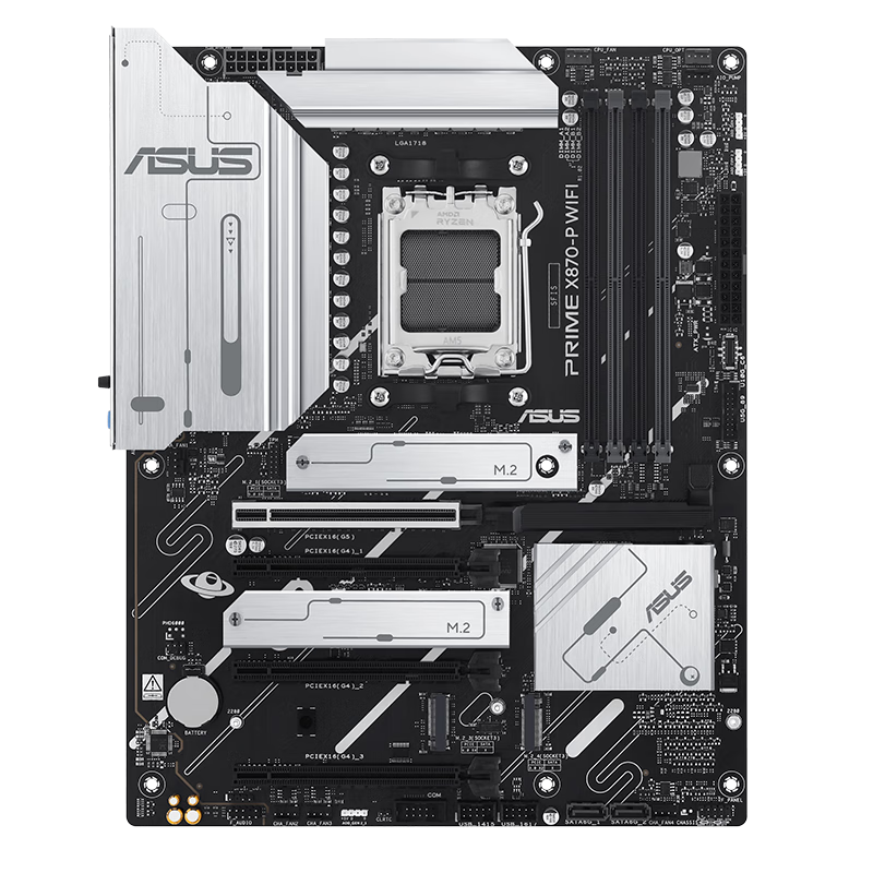 华硕PRIME X870-P WIFI主板 支持 CPU 9900X/9950X (AMD X870/socket AM5) 新品