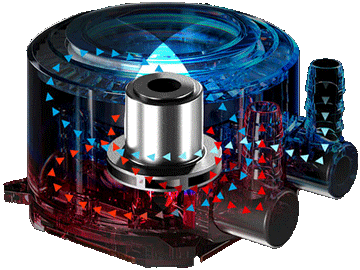 酷冷至尊(CoolerMaster)冰神G240RGB CPU水冷散热器(I9 2066、AM4/ARGB灯珠/双腔水泵/低阻冷排/FEP水冷管)