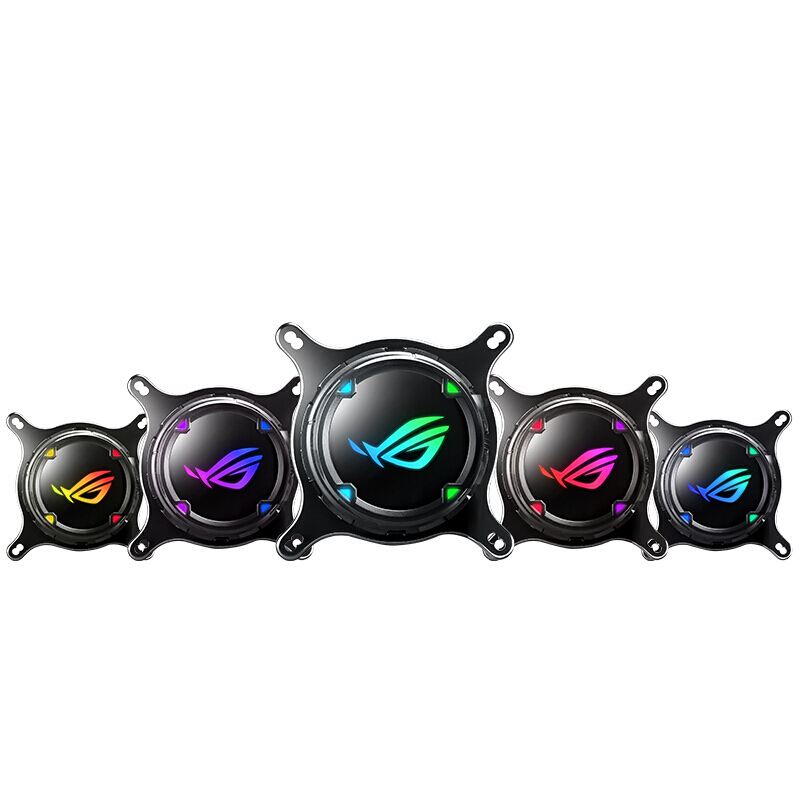 华硕（ASUS）ROG STRIX LC 240 RGB版飞龙系列一体式CPU水冷散热器 RGB神光同步灯效【 静音/240mm冷排】