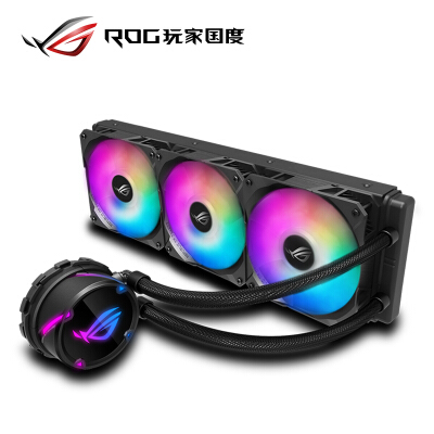 华硕 ROG STRIX LC 360 RGB飞龙360水冷CPU水冷散热器 RGB版【 静音/360mm冷排】