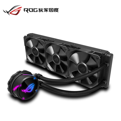 华硕 （ASUS）ROG STRIX LC飞龙360一体式CPU水冷散热器 RGB神光同步灯效【 静音/360mm冷排/全平台】