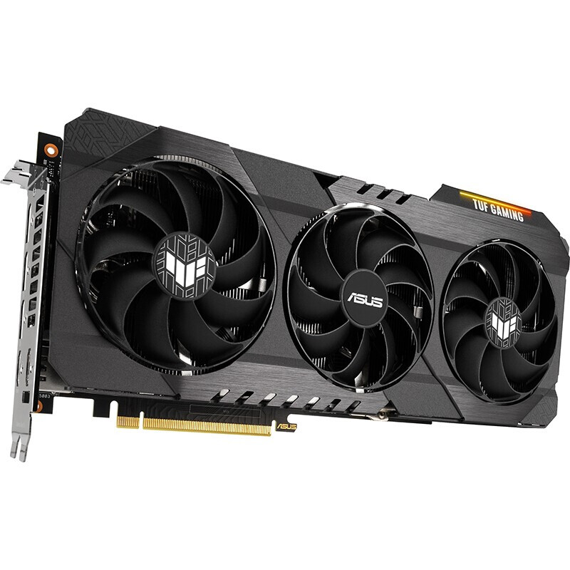 华硕显卡 TUF-RTX3070TI-O8G-GAMING 电竞特攻系列 游戏显卡