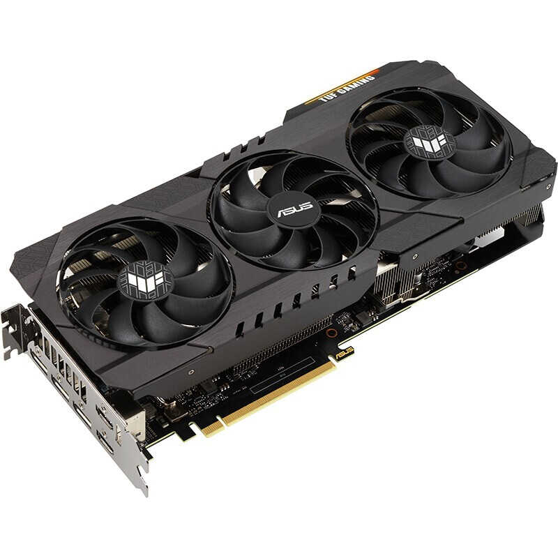 华硕显卡 TUF-RTX3070TI-O8G-GAMING 电竞特攻系列 游戏显卡