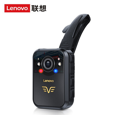 联想（Lenovo）DSJ-2W执法记录仪1296P高清红外夜视专业微型便携背夹音视频现场执法仪64G黑色