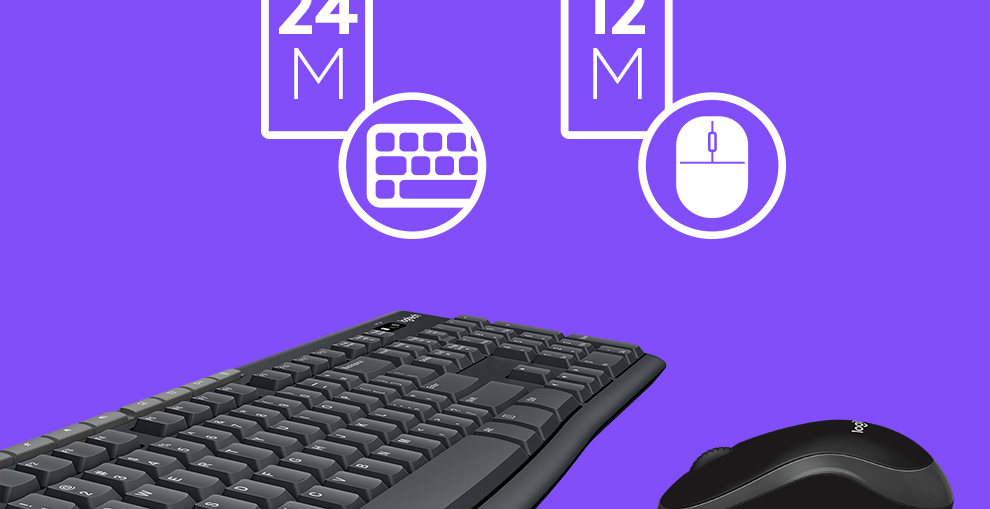 罗技（Logitech） MK270 无线光电键鼠套装 无线鼠标无线键盘套装 三年质保