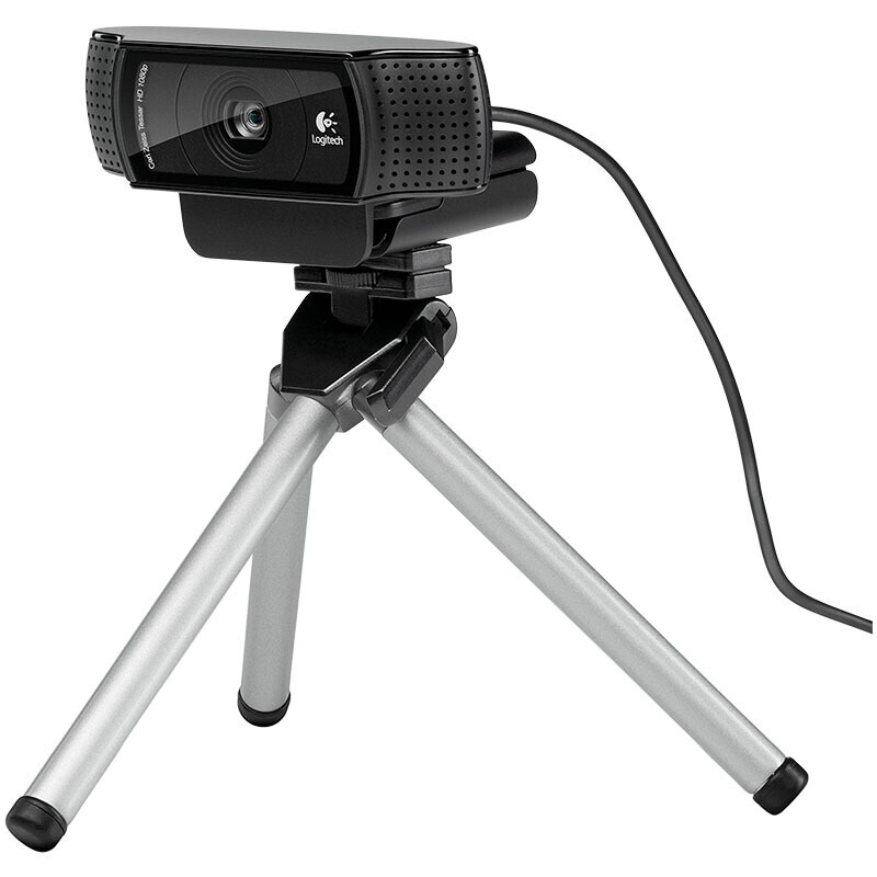 罗技（Logitech）  C920 主播推荐摄像头 高颜值 美颜摄像头 电脑摄像头