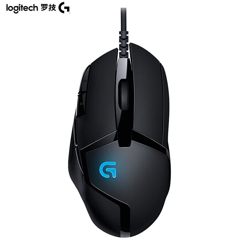 罗技（G）G402有线鼠标套装 游戏鼠标 高速追踪游戏鼠标 吃鸡鼠标 绝地求生