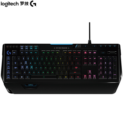 罗技G910 机械键盘 有线机械键盘 游戏机械键盘 全尺寸 RGB背光机械键盘 吃鸡键盘