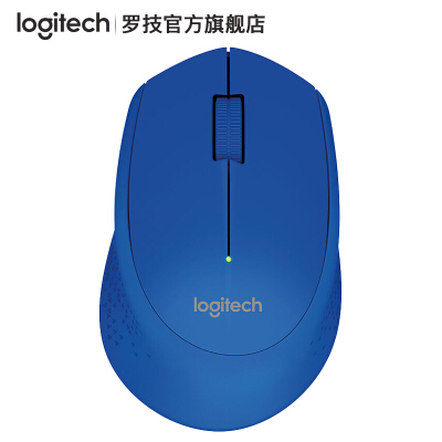 罗技（Logitech） M280无线鼠标光电笔记本电脑商务办公家用鼠标 M280黑/红/蓝/白