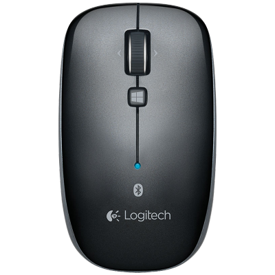 罗技（Logitech）M557 鼠标 无线蓝牙鼠标 办公鼠标 对称鼠标 黑色