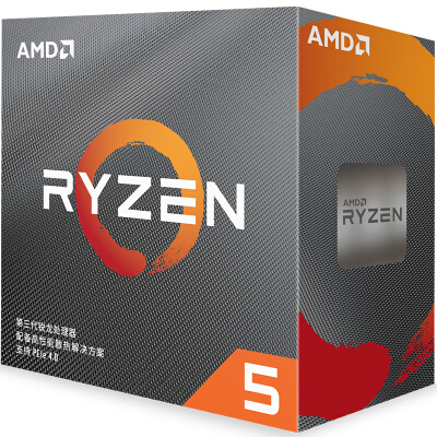 AMD锐龙R5 3500X AM4接口盒装CPU处理 3500X 3.6GHz 6核6线程