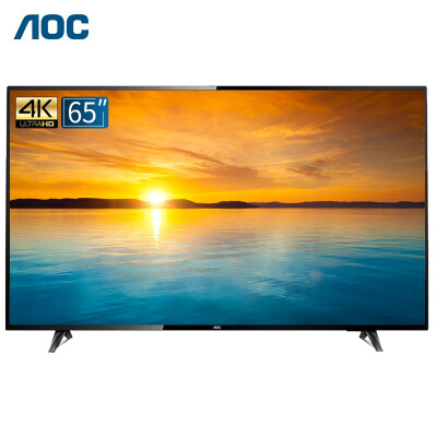 AOC 65英寸65U2 4K超高清智能平板网络电视机/显示器 内置音箱支持壁挂 支持手机投屏 65U2
