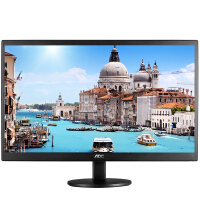 AOC E2270SWN5 21.5英寸宽屏LED背光液晶电脑显示器（黑色）