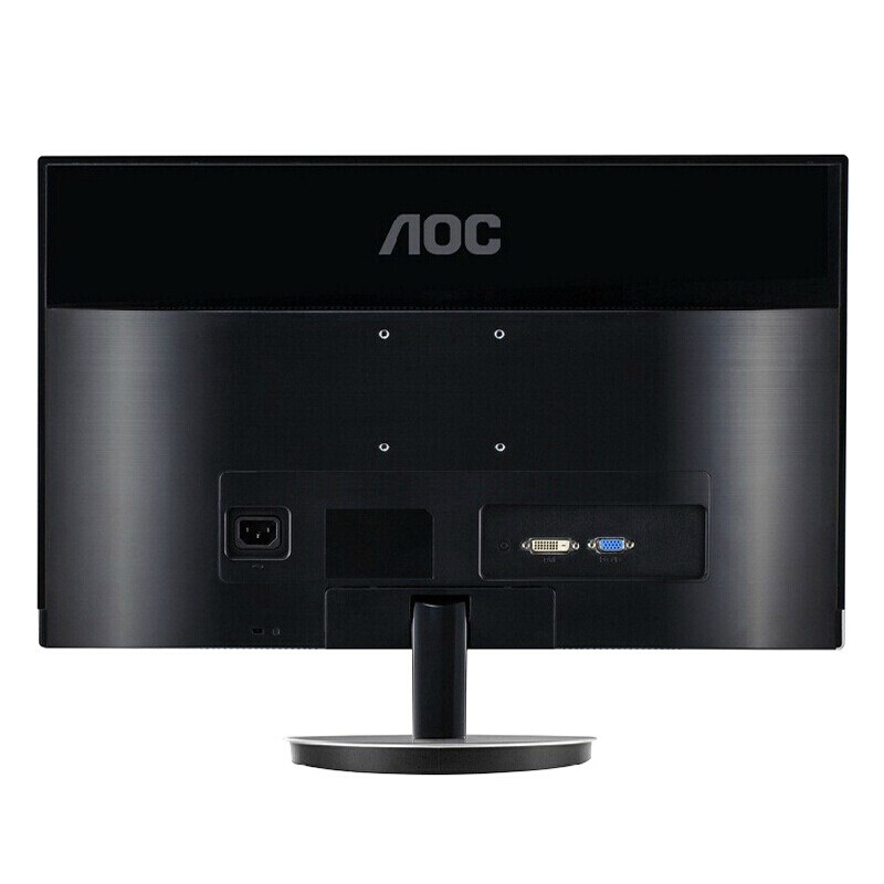 AOC 27英寸显示器 LED屏幕 IPS广视角 组装机台式机电脑显示屏 I2769V（银黑色）