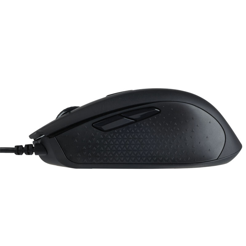 美商海盗船 (USCORSAIR) 鱼叉 HARPOON RGB PRO 有线鼠标 游戏鼠标 RGB 轻便 电竞鼠标 黑色 12000DPI