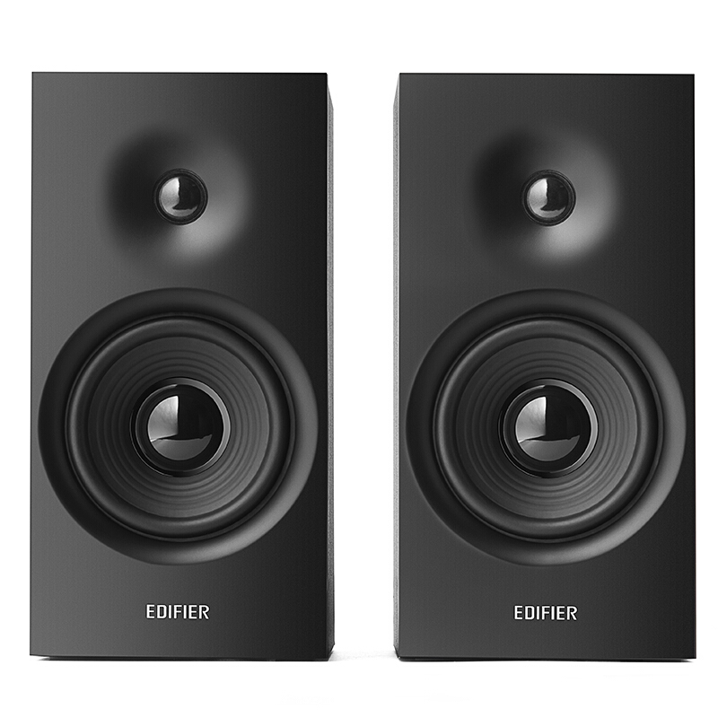 漫步者 （EDIFIER）R1080BT 2.0声道 电脑音箱 多媒体音箱 蓝牙音箱 木质音响 黑色/白色