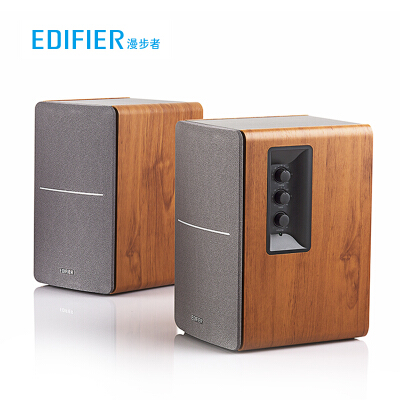 漫步者（EDIFIER） R1200TII 2.0多媒体音箱音响 笔记本台式电脑音箱 书架音箱