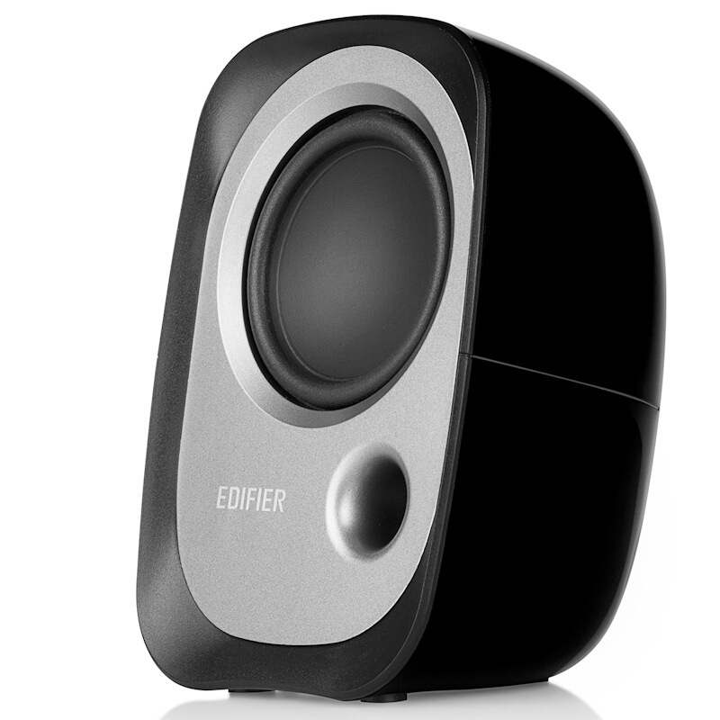 漫步者（EDIFIER）R12U 外观时尚、音质纯正的入门级微型2.0桌面音响 笔记本音箱 电脑音箱 黑色/白色/红色