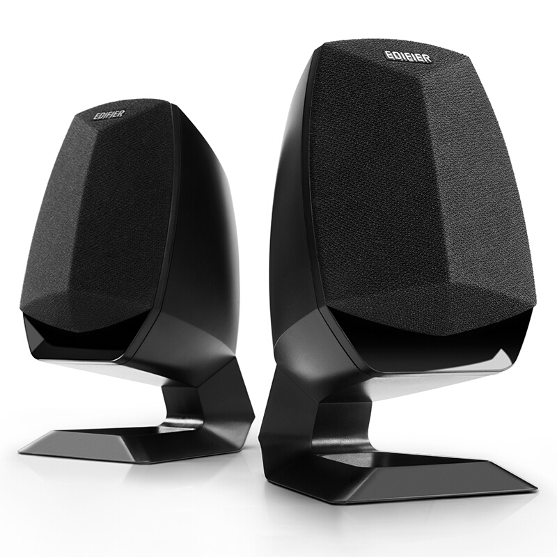 漫步者（EDIFIER）R201BT 多媒体音箱 2.1声道 蓝牙音箱 音响 电脑音箱 游戏音箱 黑色