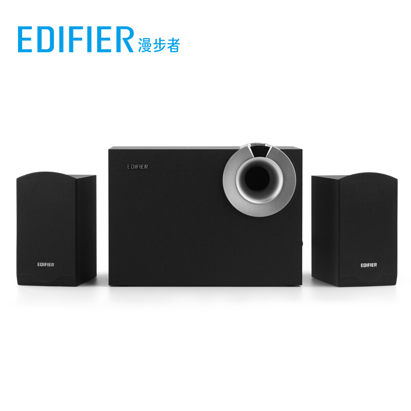 漫步者 （EDIFIER） R206BT 2.1多媒体蓝牙音箱 音响 电脑音箱 黑色