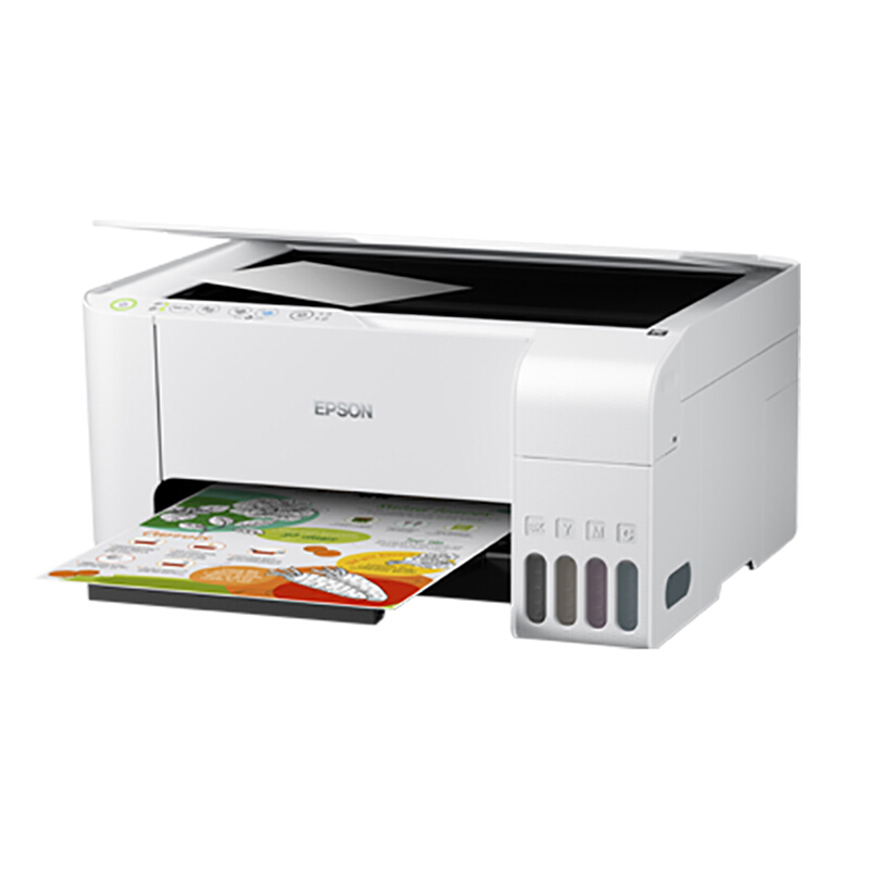 爱普生（EPSON) L3156 无线WIFI 彩色 原装墨仓式 连供 多功能一体机 （打印机、复印、扫描） 家庭作业打印好帮手