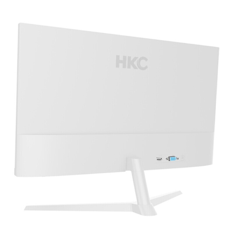 HKC惠科 V2712W 白色 27英寸 IPS面板高清屏幕广视角HDMI接口游戏办公家用低蓝光不闪屏电脑显示器