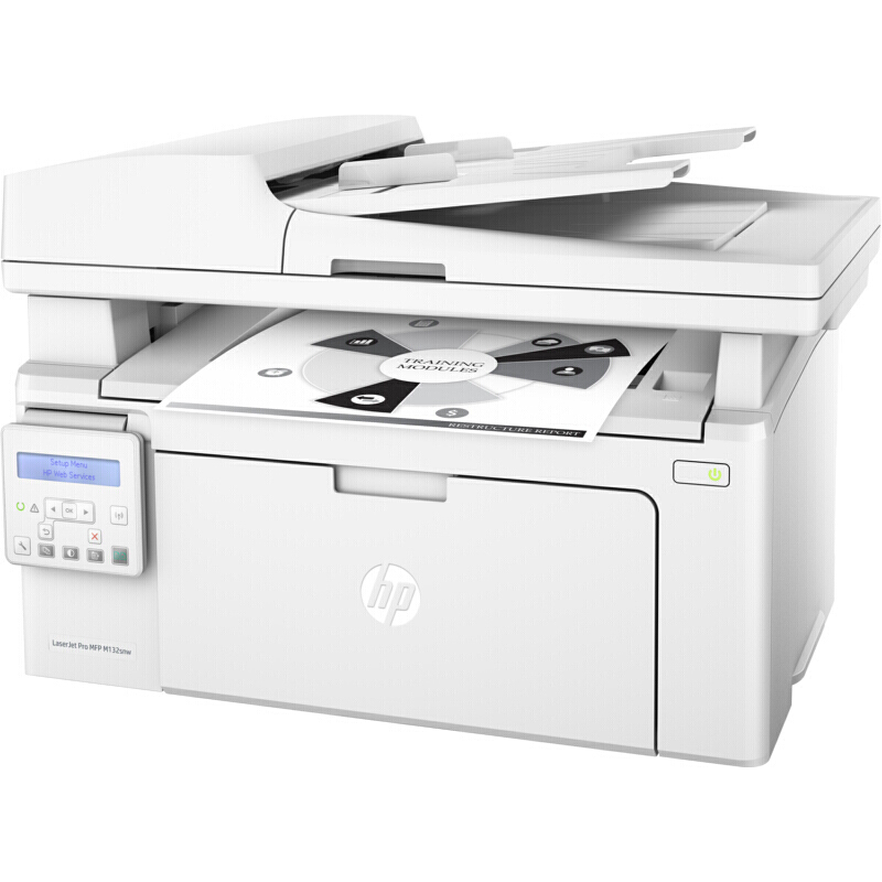 惠普（HP）132snw多功能黑白激光打印机一体机 无线打印复印扫描三合一 办公家用手机微信云打印