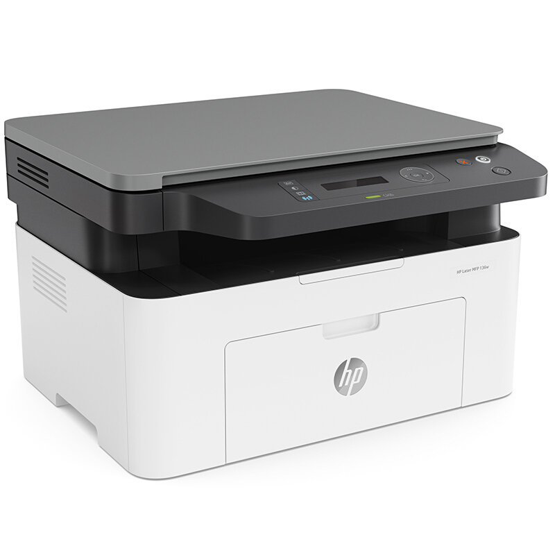 惠普（HP）MFP 136W 锐系列新品激光多功能一体机 三合一 打印复印扫描 M1136升级款无线版