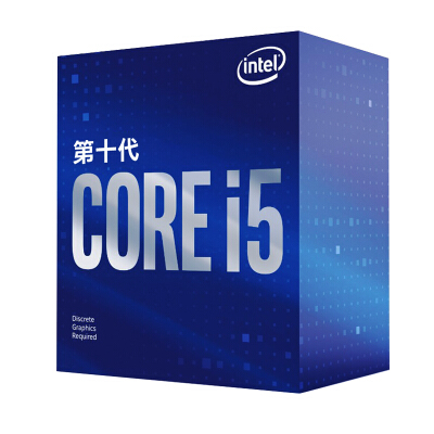 英特尔（Intel）i5-10400F 酷睿六核 盒装CPU处理器