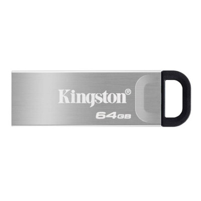 金士顿（Kingston）u盘 USB 3.2 Gen 1 DTKN 投标车载高速金属优盘 64GB