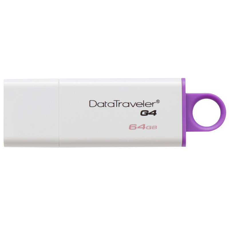金士顿（Kingston）DTIG4 64GB USB3.0 U盘 紫色