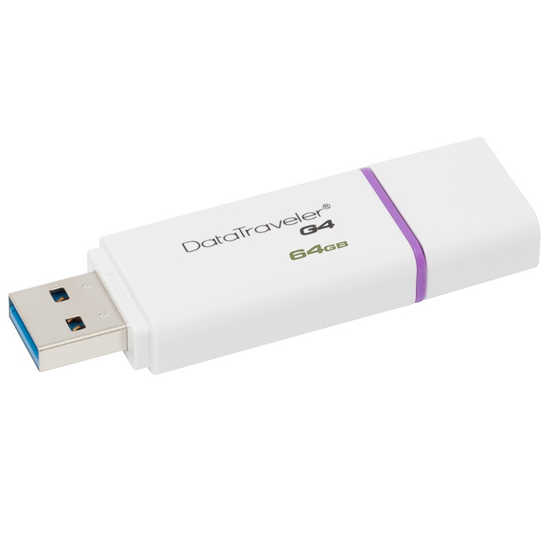 金士顿（Kingston）DTIG4 64GB USB3.0 U盘 紫色