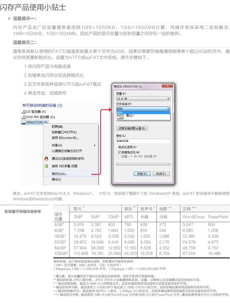 金士顿（Kingston）DTIG4 128GB USB3.0 U盘 绿色