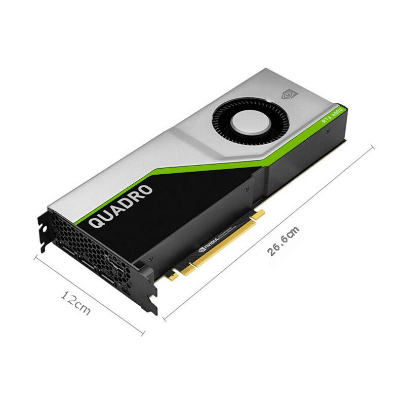 NVIDIA Quadro RTX6000 24G GDDR6 384bit/672GBps/CUDA核心4608 实时光线追踪/GPU图形显卡