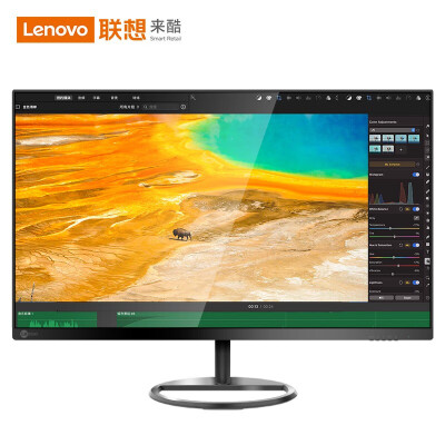 联想来酷Lecoo M2712Q 27英寸显示器 IPS 2K屏高清 108%sRGB广色域 滤蓝光 快拆壁挂 办公电脑显示器