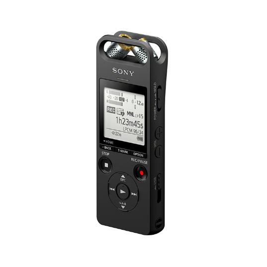 索尼（SONY）ICD-SX2000 Hi-Res 高解析度立体声数码录音棒/录音笔 三向麦克风 16GB大容量（黑）