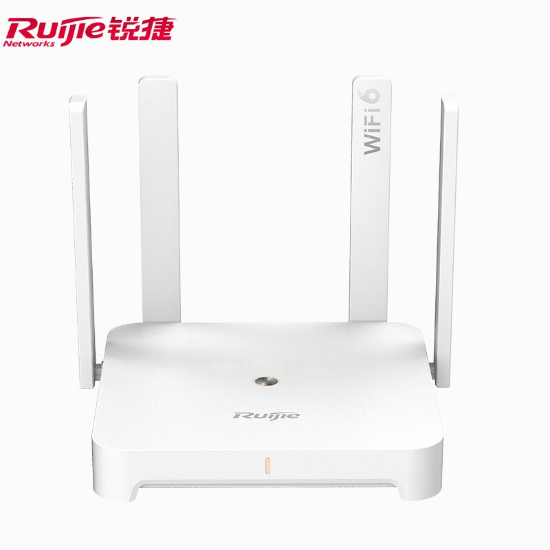 锐捷RG-EW1800GX PRO WIFI6 锐捷路由器Ruijie 千兆双频无线放大器1800M 白色