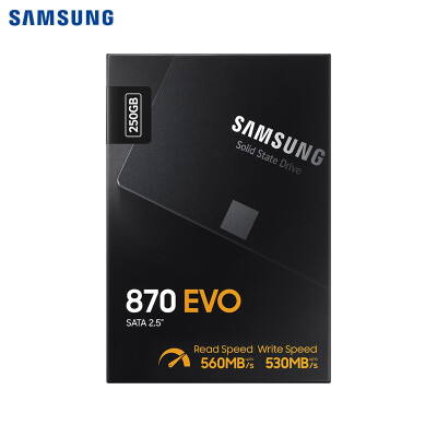 三星 870EVO 250GB SSD固态硬盘 SATA3.0接口（MZ-77E250B）非256G