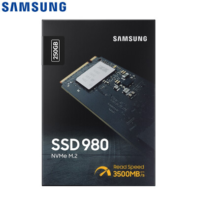 三星 980 250GB SSD固态硬盘 M.2接口NVMe协议（SAMSUNG MZ-V8V250BW）